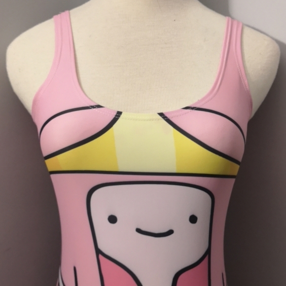 Living Dead One Piece Swimsuit- Princess Bubblegum - Picture 3 of 9